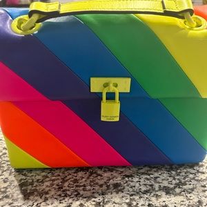 Kurt Geiger London. The Brixton. Multicolor-Rainbow Shoulder Bag